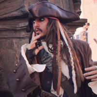 Emiliano Gessa Johnny Depp impersonator - La Ciurma Della Perla Nera